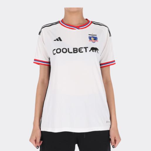 Camiseta Fútbol adidas Mujer Uniforme Local Colo-Colo 23 White