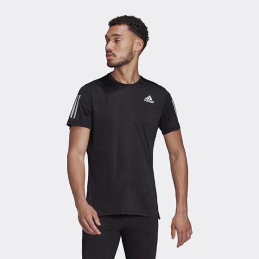 Polera Running adidas Own The Run Black/Reflective Silver