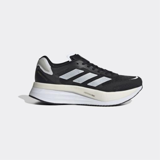 Zapatillas Running adidas Mujer Adizero Boston 10 Core Black/Cloud White/Gold Metallic