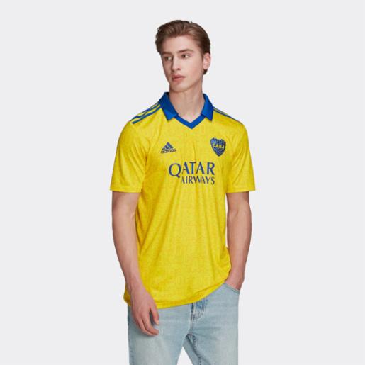 Camiseta Fútbol adidas Boca Juniors Tercera 22/23 Bold Gold/Mystery Ink