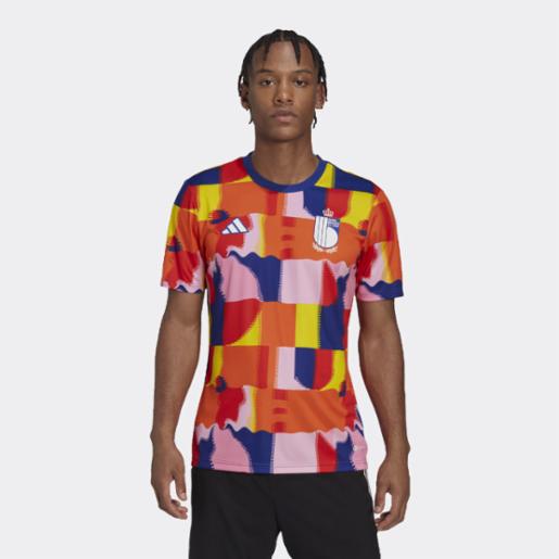 Camiseta Fútbol adidas Prepartido Bélgica Multicolor