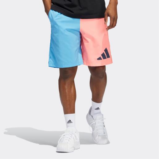 Shorts Basket adidas  Acid Red/App Sky Rush