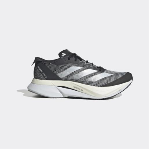 Zapatillas Running adidas Mujer Adizero Boston 12 Negro/Gris/Blanco