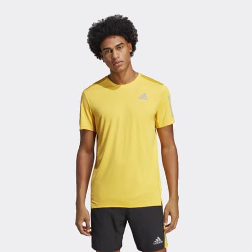 Polera Running adidas Own The Run Bold Gold/Reflective Silver