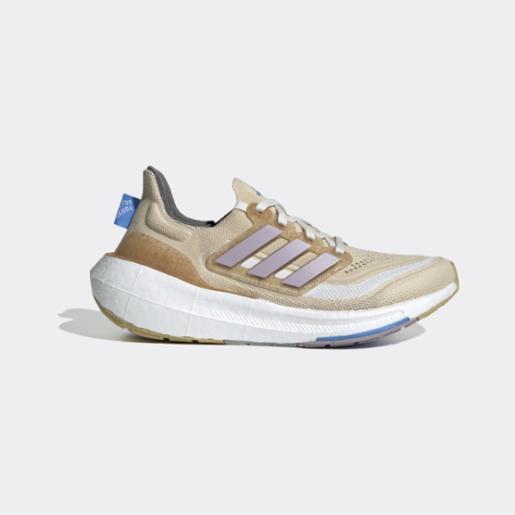 Zapatillas Running adidas Mujer Ultraboost Light Beige/Blanco