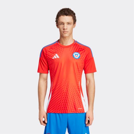 Camiseta Fútbol adidas Local Chile 2024 Rojo