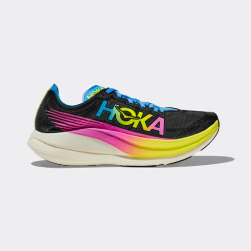 Zapatillas Running Hoka Unisex Rocket X 2 Negro/Multicolor