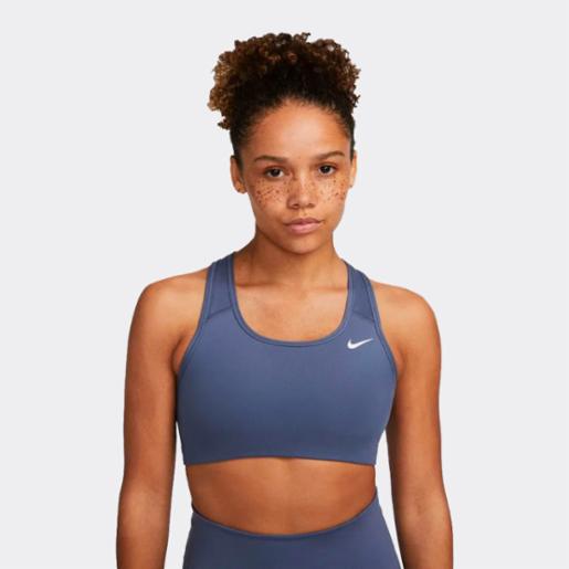 Peto Training Nike Mujer Swoosh Diffused Blue/White