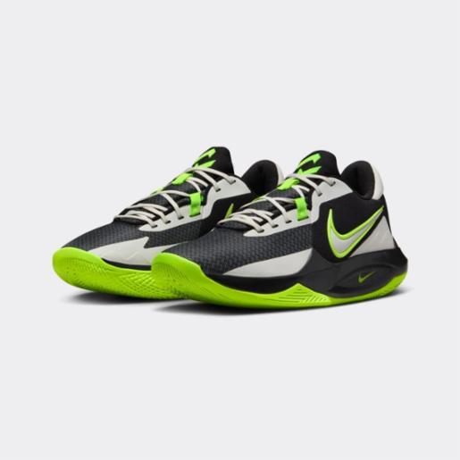 Zapatillas Basket Nike Hombre Precision 6 Blanco/Negro/Verde