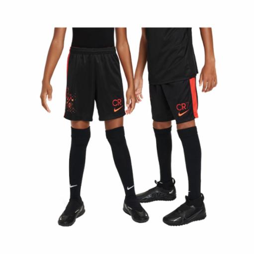 Shorts Fútbol Nike Niño Academy23 CR7 Negro