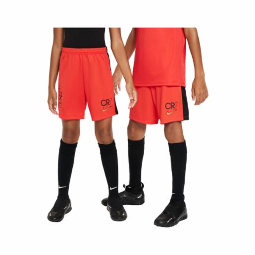 Shorts Fútbol Nike Niño Academy23 CR7 Rojo
