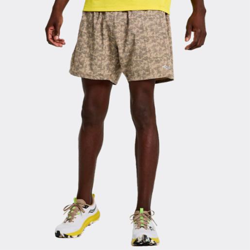 Shorts Running Saucony Outpace 5'' Camo Print