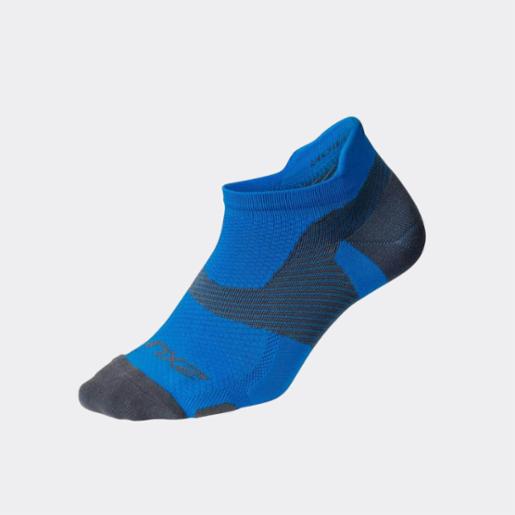 Calcetas 2XU Vectr Cushion NoShow Blue/Gray