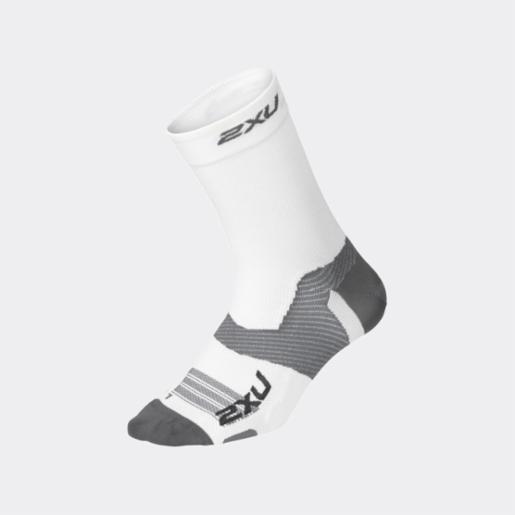 Calcetas 2XU Vectr Light White/Gray