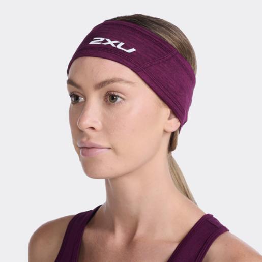 Cintillo 2XU Ignition Headband Reflective Purple