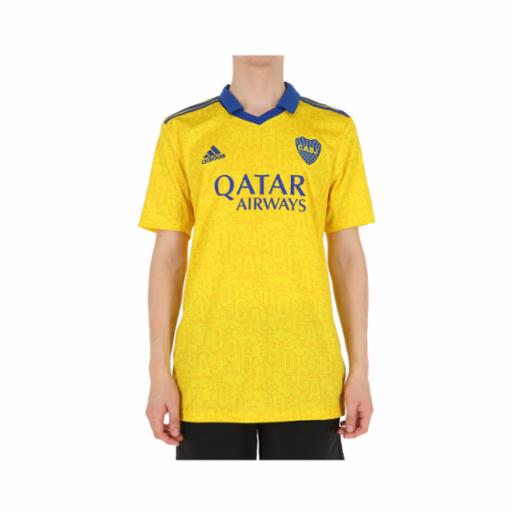 Camiseta Fútbol adidas Boca Juniors Tercera 22/23 Bold Gold/Mystery Ink