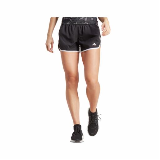 Shorts Running adidas Mujer Marathon 20 Black/White