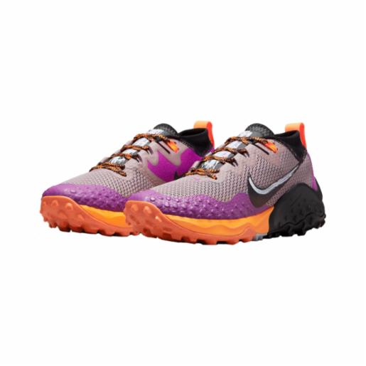 Zapatillas Trail Nike Mujer Wildhorse 7 Purple Smoke/Black/Vivid Purple
