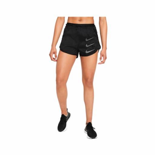 Shorts Running Nike Mujer Tempo Lux Run 2 in 1 Black