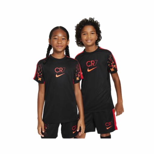 Camiseta Fútbol Nike Niño Academy23 CR7 Black