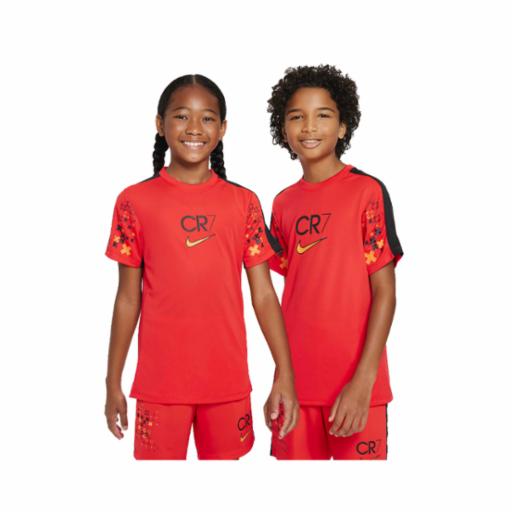 Camiseta Fútbol Nike Niño Academy23 CR7 Red