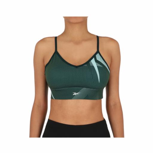 Peto Training Reebok Mujer MYT Printed Forest Green