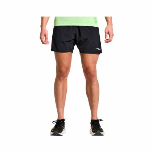 Shorts Running Saucony Outpace 5'' Black