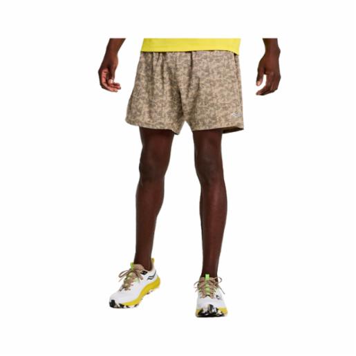 Shorts Running Saucony Outpace 5'' Camo Print